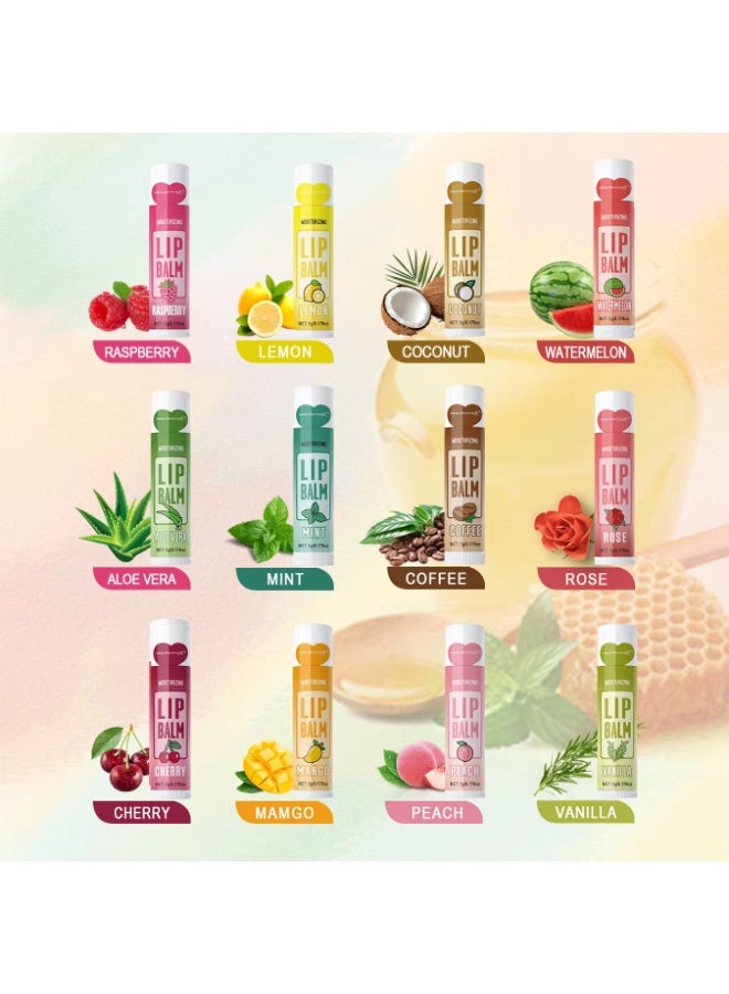 MISS FACTOR X 36PCS Moisturizing Lip Balm Set – 5g Deep Hydrating & Brightening Lip Care, Party Gift Pack for Women & Friends - Image 3